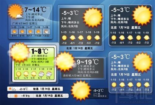 桌面天氣秀,桌面天氣秀下載,天氣預報軟件